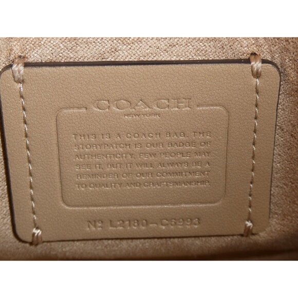 Coach 1941 Red Multi Colorblock Pepper Satchel NWT C6993 - Picture 4 of 5